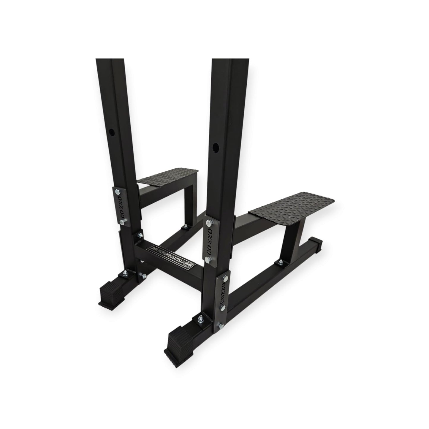 Dettaglio Struttura Acciaio 60x60x3mm Dip Station Pro Cozzo Strength