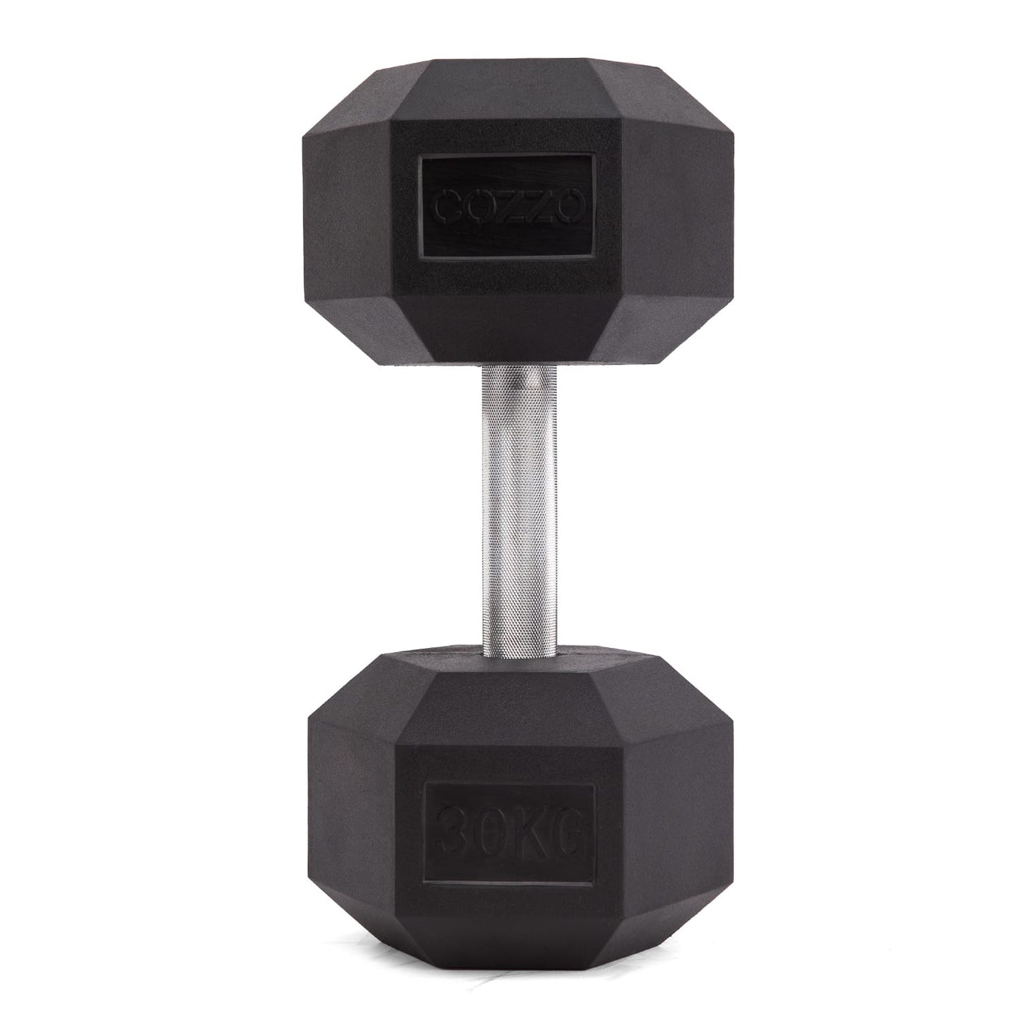 Dettaglio design esagonale per massima sicurezza manubrio 30 kg Cozzo Strength