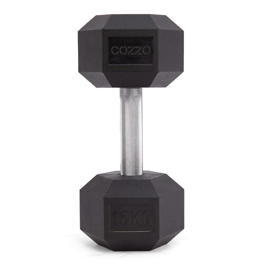 Dettaglio grip antiscivolo impugnatura cromata 15 kg Cozzo Strength