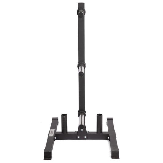 Dettaglio ruote heavy-duty e maniglia ergonomica Portadischi PRO 2.0 Cozzo Strength, sistema di trasporto facilitato per spostare il set di dischi tra i rack della palestra.