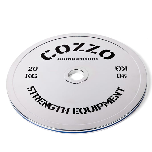 Disco 20 kg Acciaio Cromato Cozzo Strength - Spessore Slim per Carichi Pesanti
