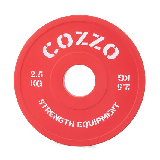 Disco 2,5 kg Gommato Cozzo Strength - Anima in Ferro e Protezione Bilanciere