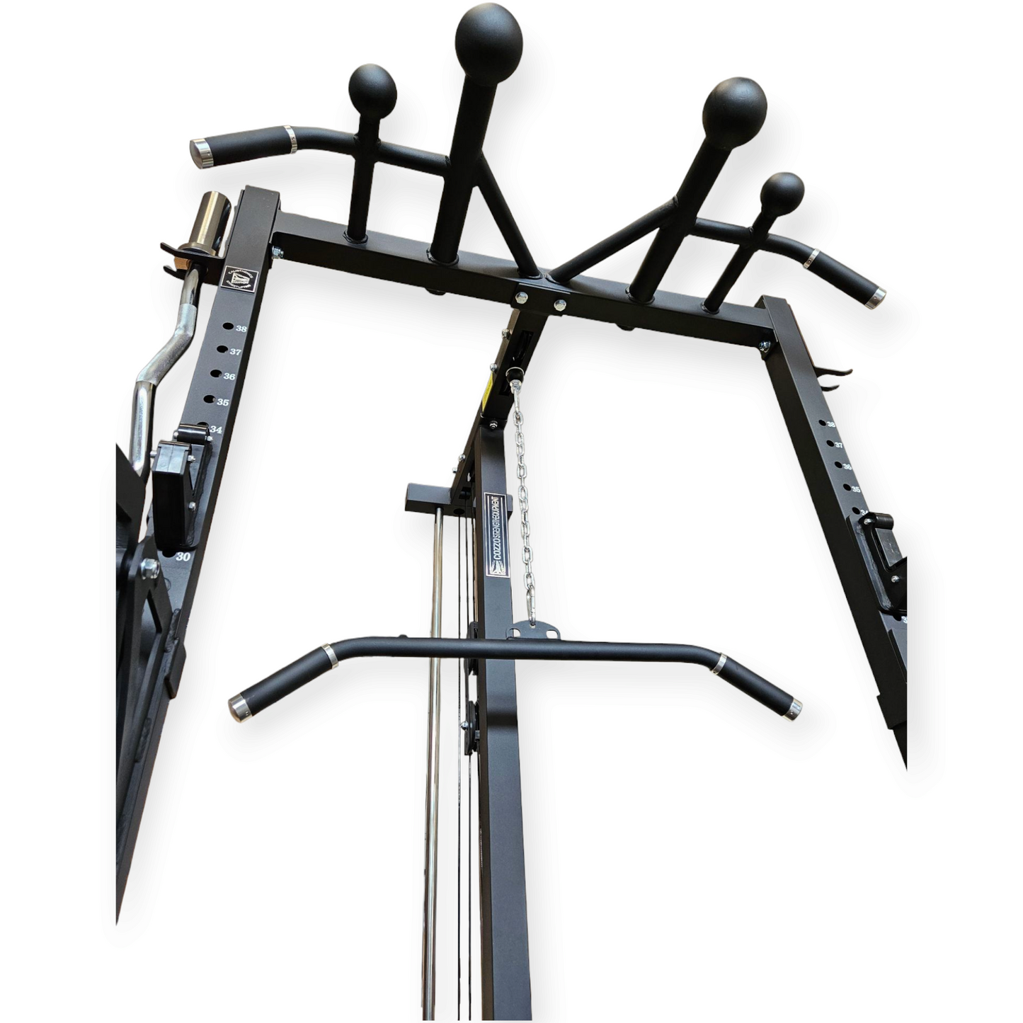 Half Rack PRO Multistazione + Lat Machine – Cozzo Strength Equipment