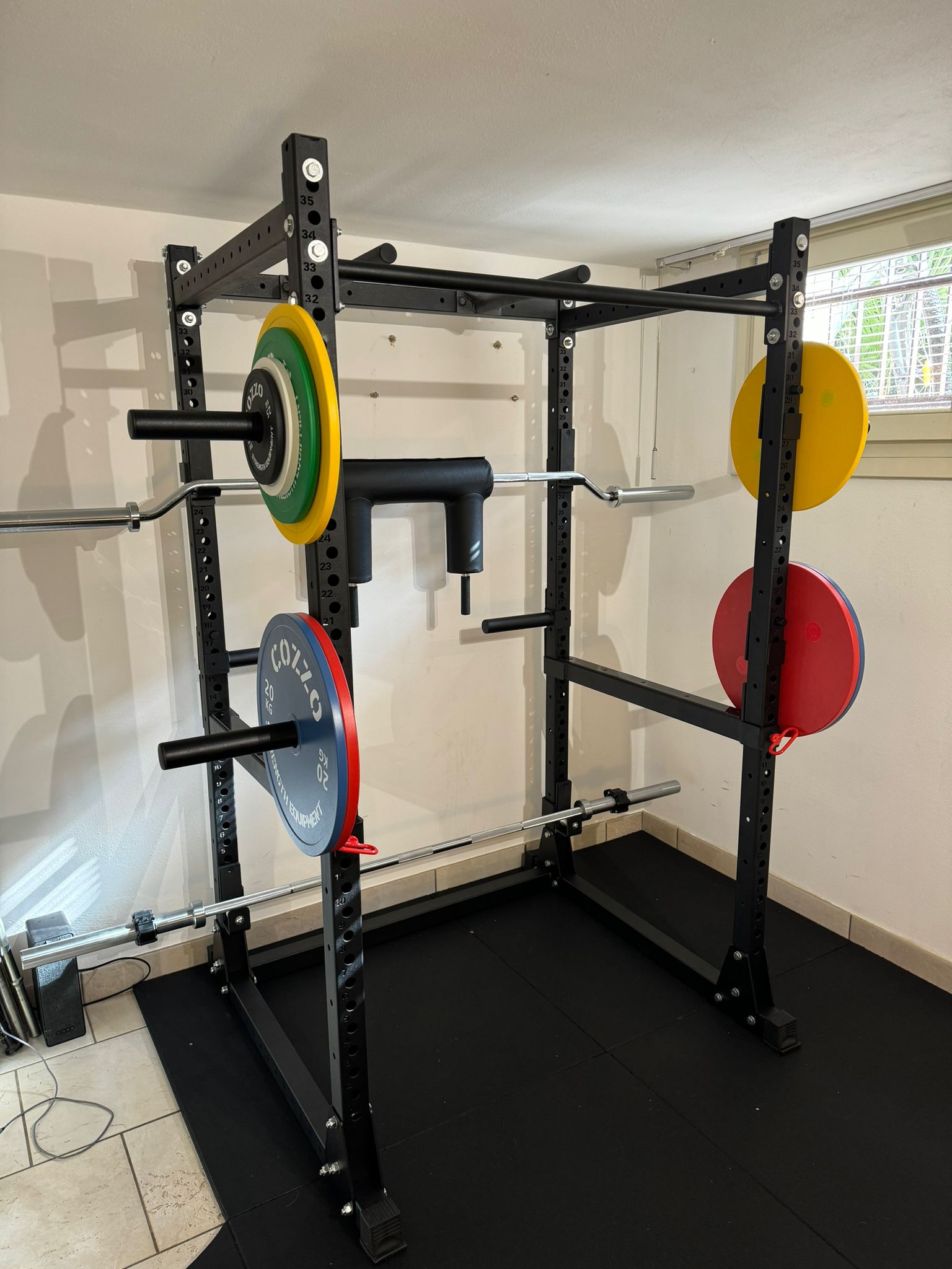Allestimento Home Gym-ATLETA DI POWERLIFTING VIGONZA (PD)