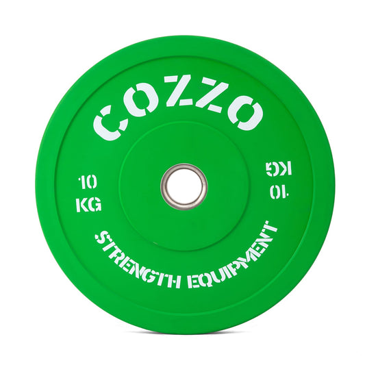 Bumper Plate 10 kg Cozzo Strength - Testato per Migliaia di Cadute