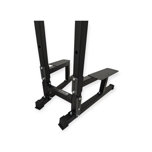 Dettaglio Struttura Acciaio 60x60x3mm Dip Station Pro Cozzo Strength