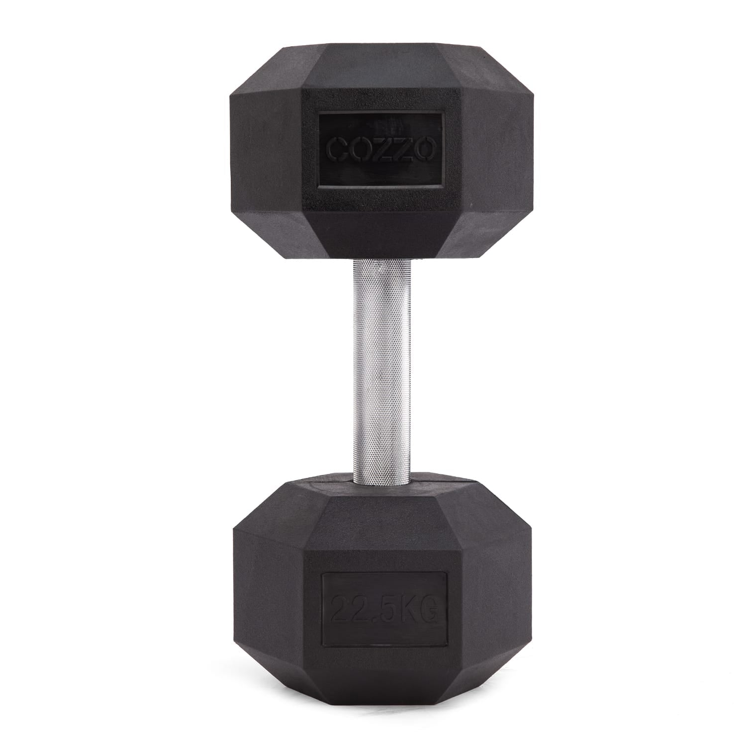 Dettaglio bilanciamento e precisione del peso manubrio 22.5 kg Cozzo Strength