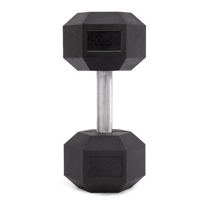 Dettaglio bilanciamento e precisione del peso manubrio 22.5 kg Cozzo Strength