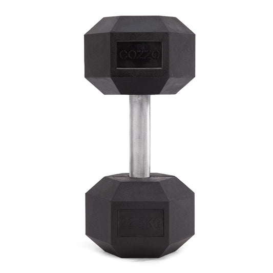 Dettaglio bilanciamento e precisione del peso manubrio 22.5 kg Cozzo Strength