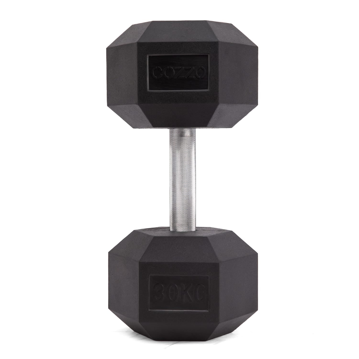 Dettaglio design esagonale per massima sicurezza manubrio 30 kg Cozzo Strength