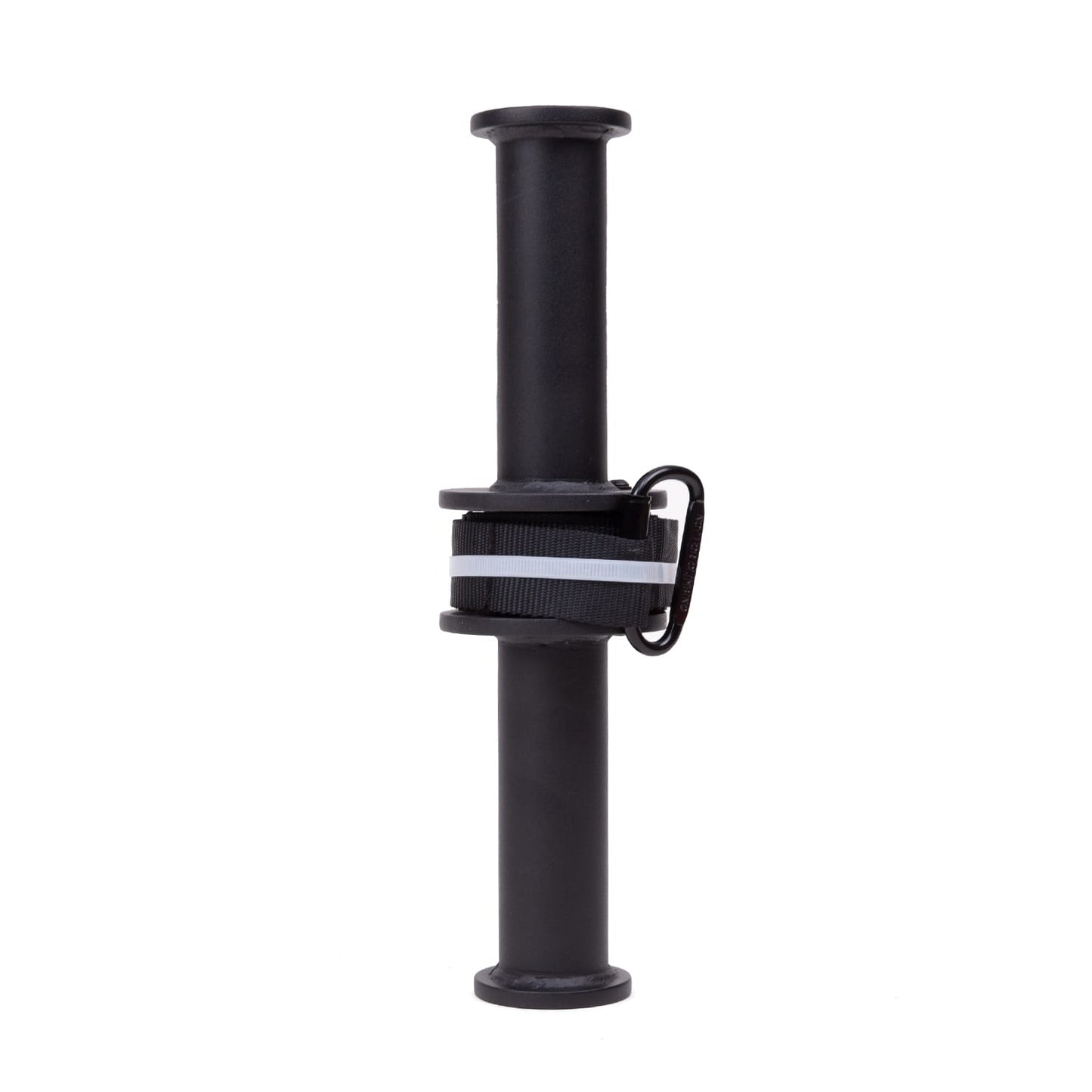 Dettaglio impugnatura antiscivolo e perno centrale Wrist Roller Cozzo Strength, attrezzo specifico per il potenziamento dei flessori del polso e della presa.