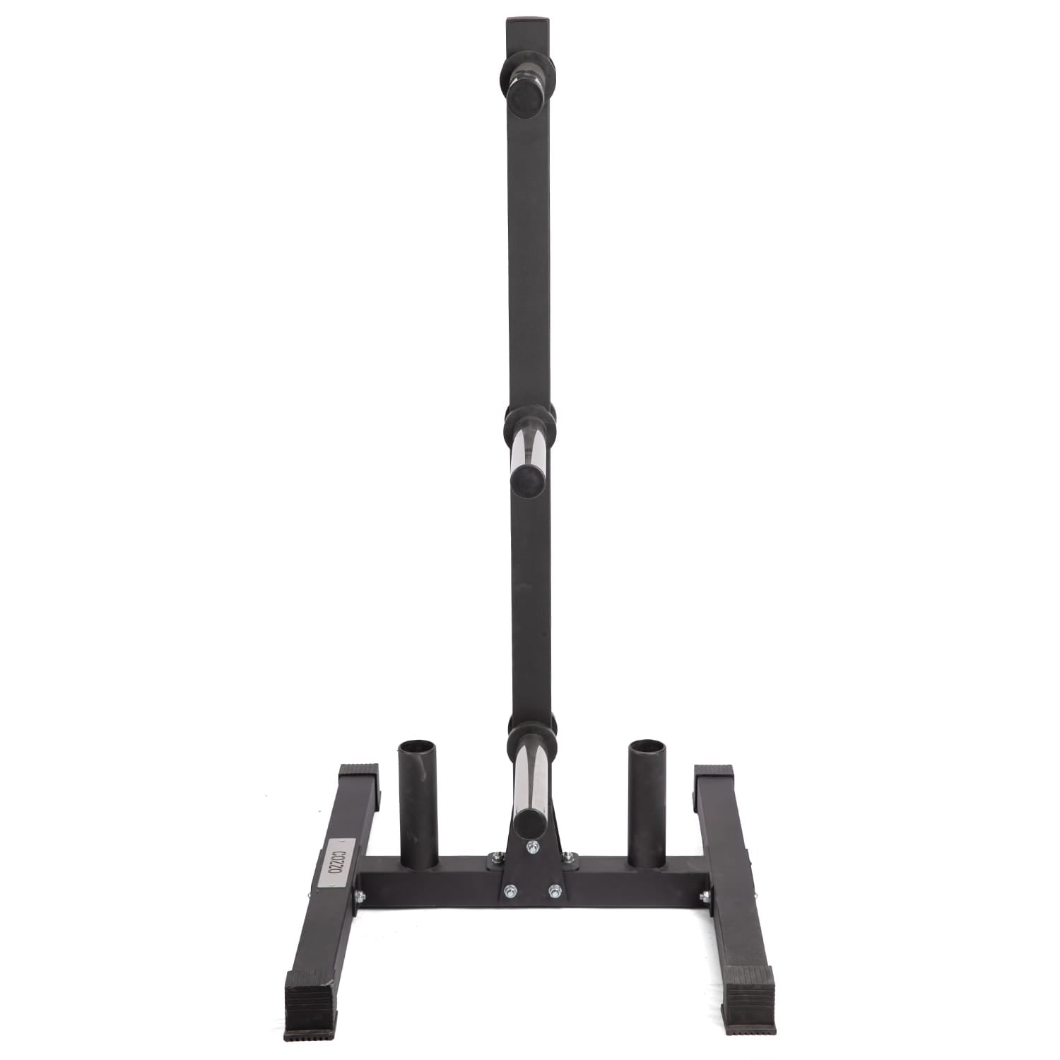 Dettaglio ruote heavy-duty e maniglia ergonomica Portadischi PRO 2.0 Cozzo Strength, sistema di trasporto facilitato per spostare il set di dischi tra i rack della palestra.