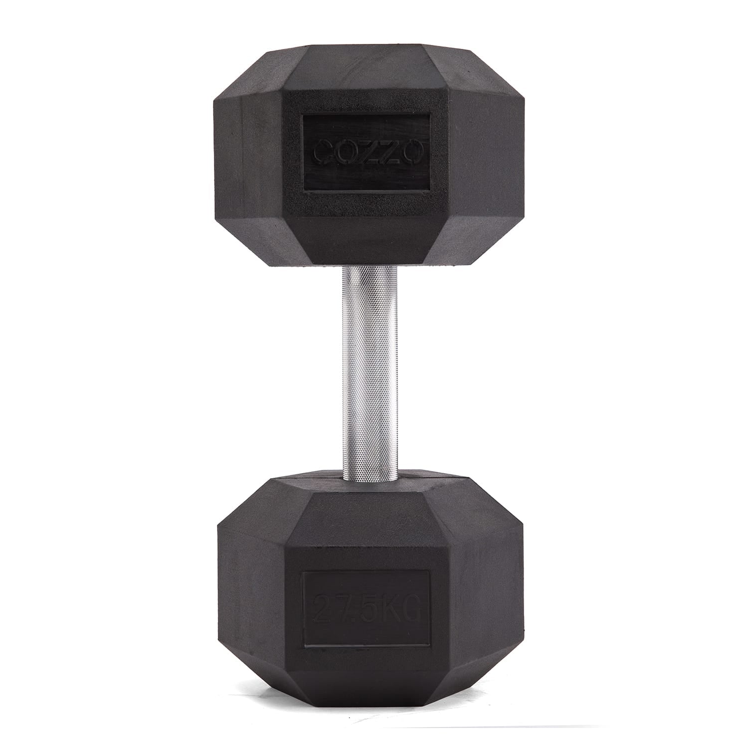 Dettaglio spessore gomma protettiva manubrio 27.5 kg Cozzo Strength