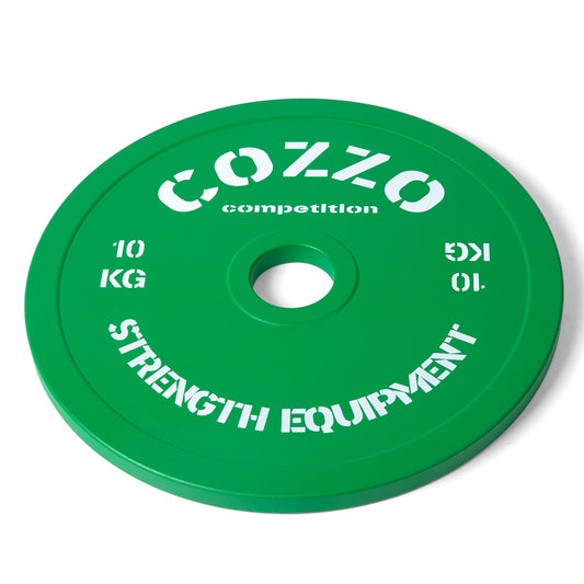 Dettaglio spessore ridotto Disco Calibrato 10kg Cozzo Strength Equipment
