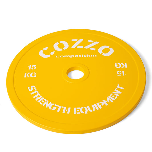 Dettaglio spessore ridotto Disco Calibrato 15kg Cozzo Strength Equipment