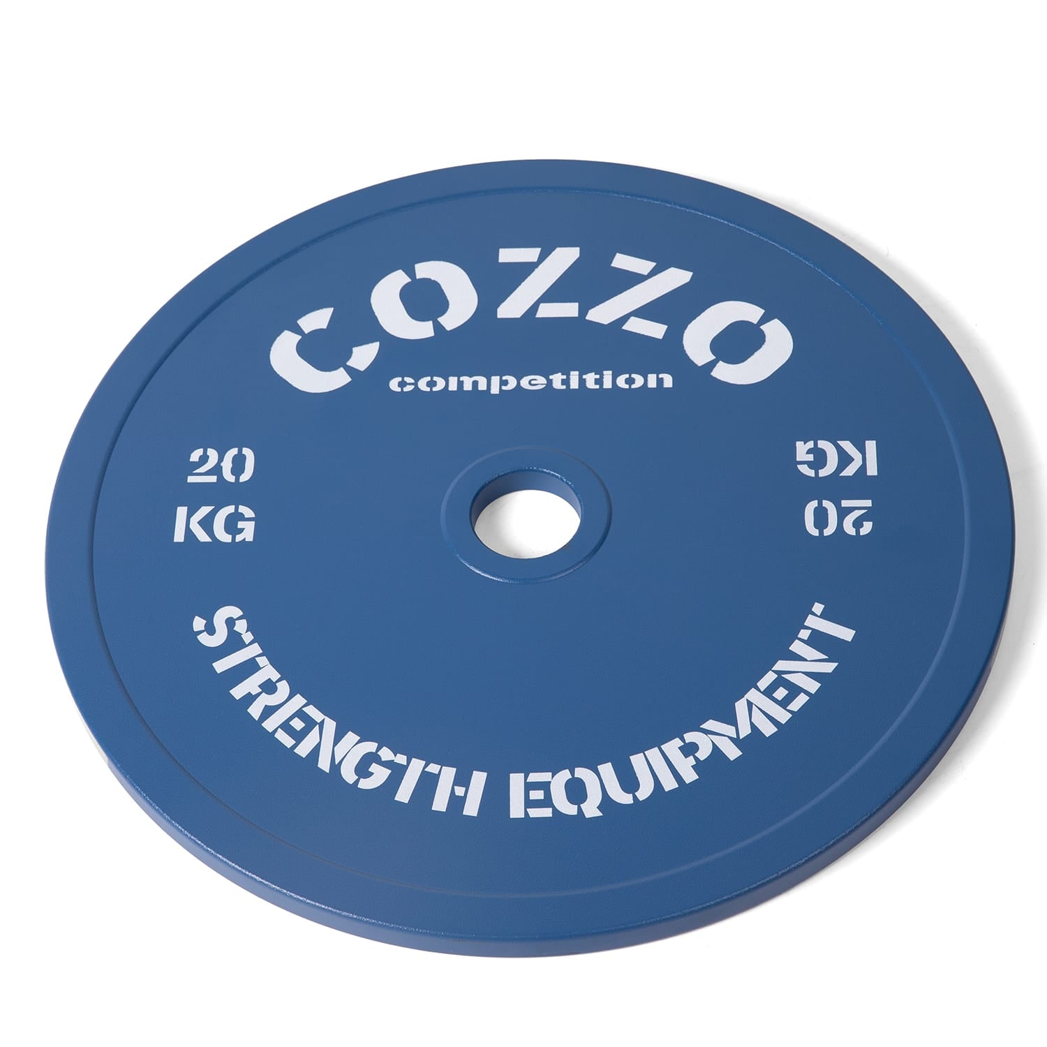 Dettaglio spessore ridotto Disco Calibrato 20 kg Cozzo Strength Equipment
