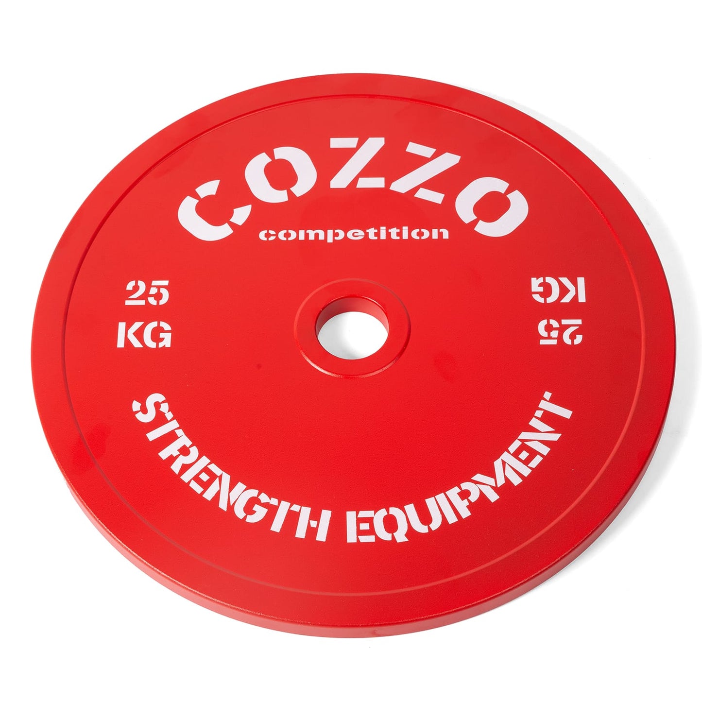 Dettaglio spessore ridotto Disco Calibrato 2,5 kg Cozzo Strength Equipment