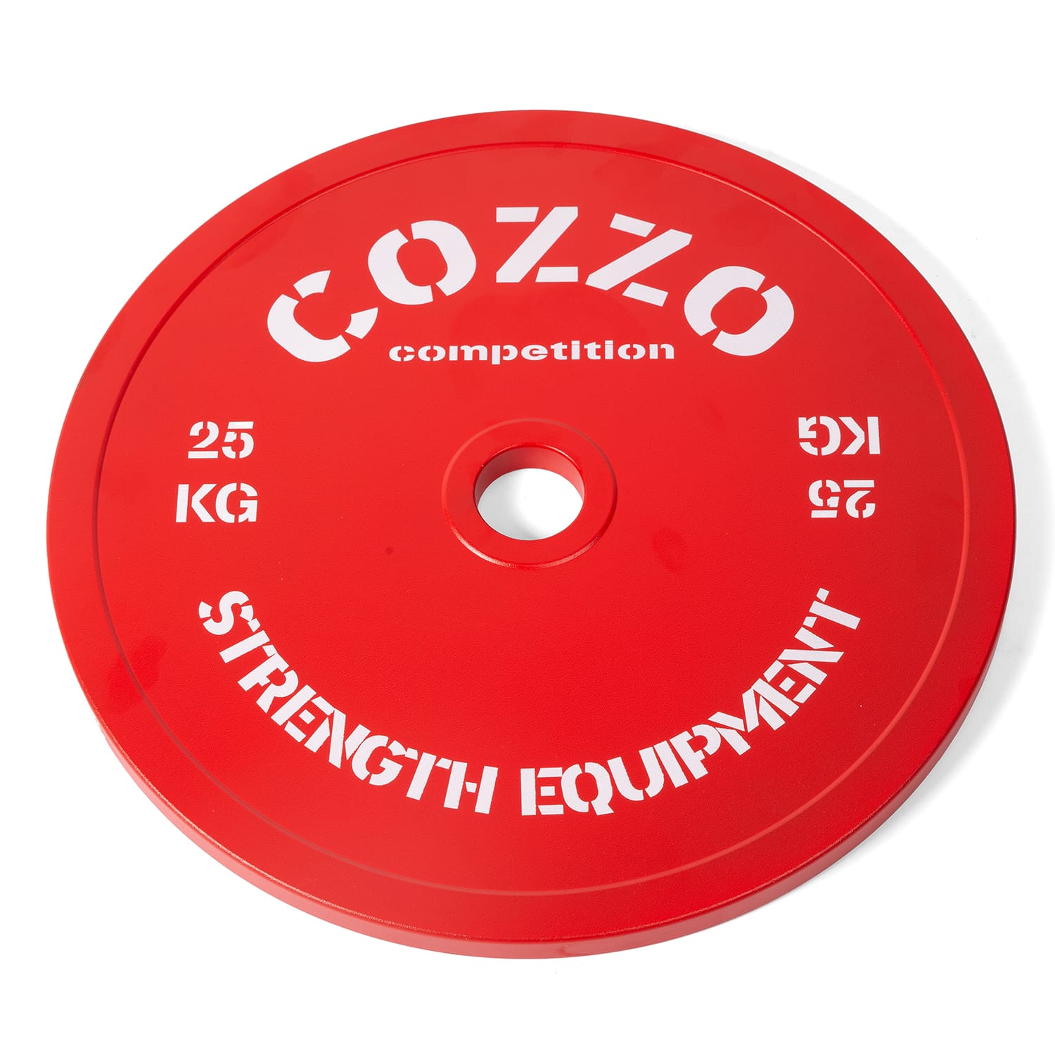 Dettaglio spessore ridotto Disco Calibrato 2,5 kg Cozzo Strength Equipment