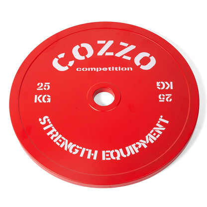 Dettaglio spessore ridotto Disco Calibrato 2,5 kg Cozzo Strength Equipment