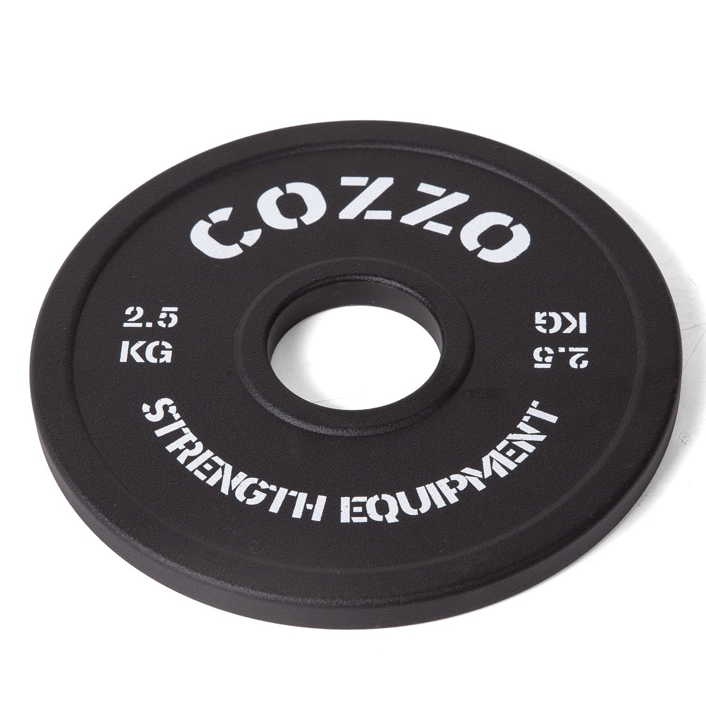 Dettaglio spessore ridotto Disco Calibrato 2,5 kg Cozzo Strength Equipment