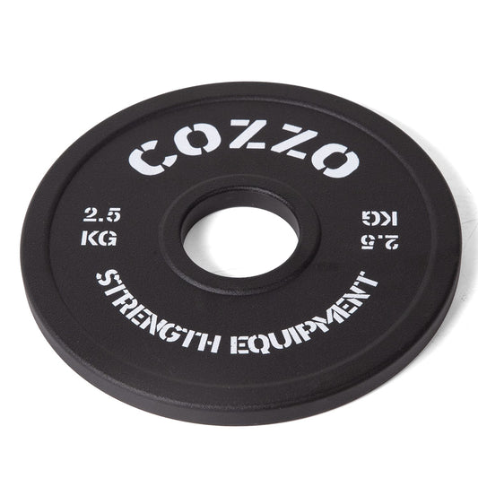 Dettaglio spessore ridotto Disco Calibrato 2,5 kg Cozzo Strength Equipment