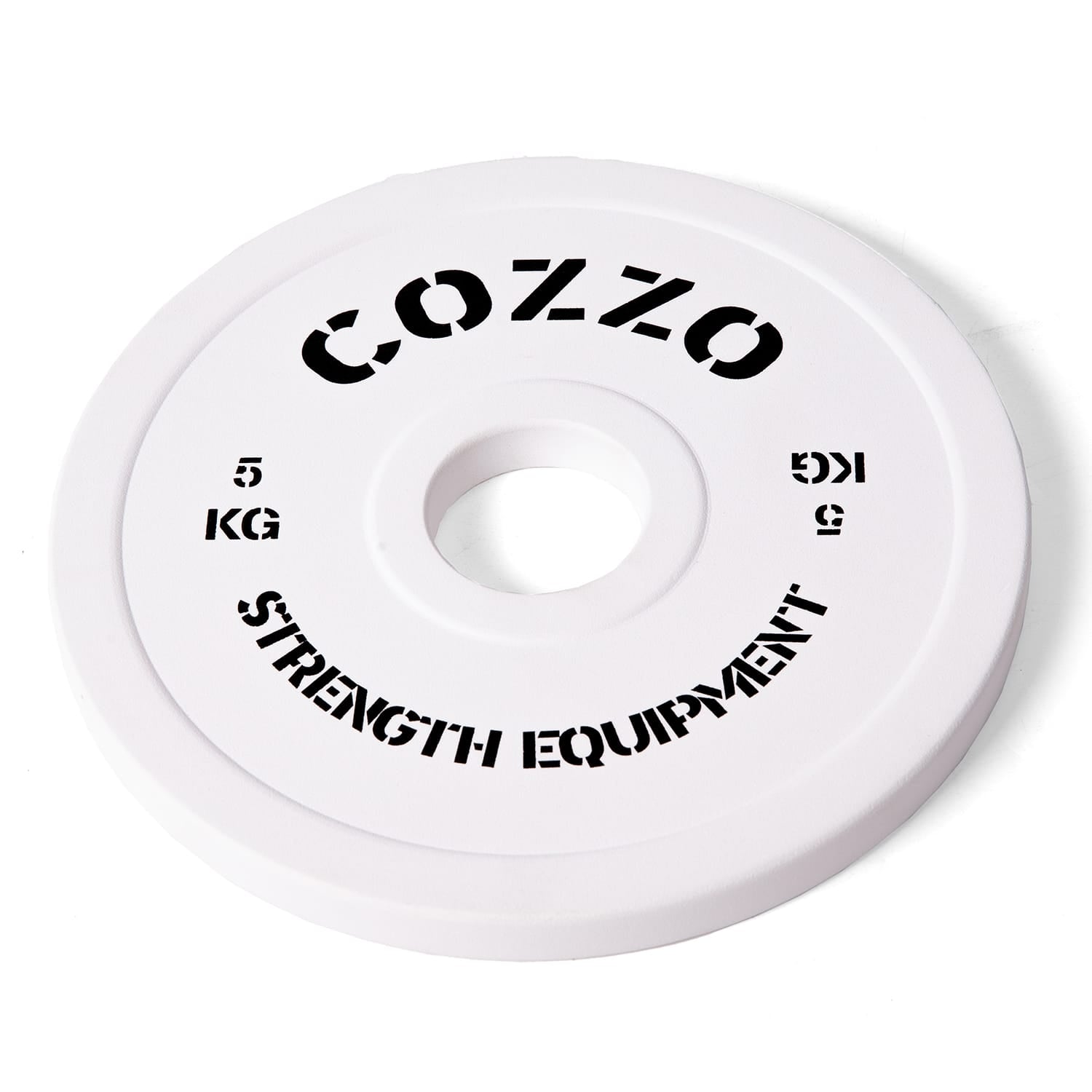Dettaglio spessore ridotto Disco Calibrato 5 kg Cozzo Strength Equipment