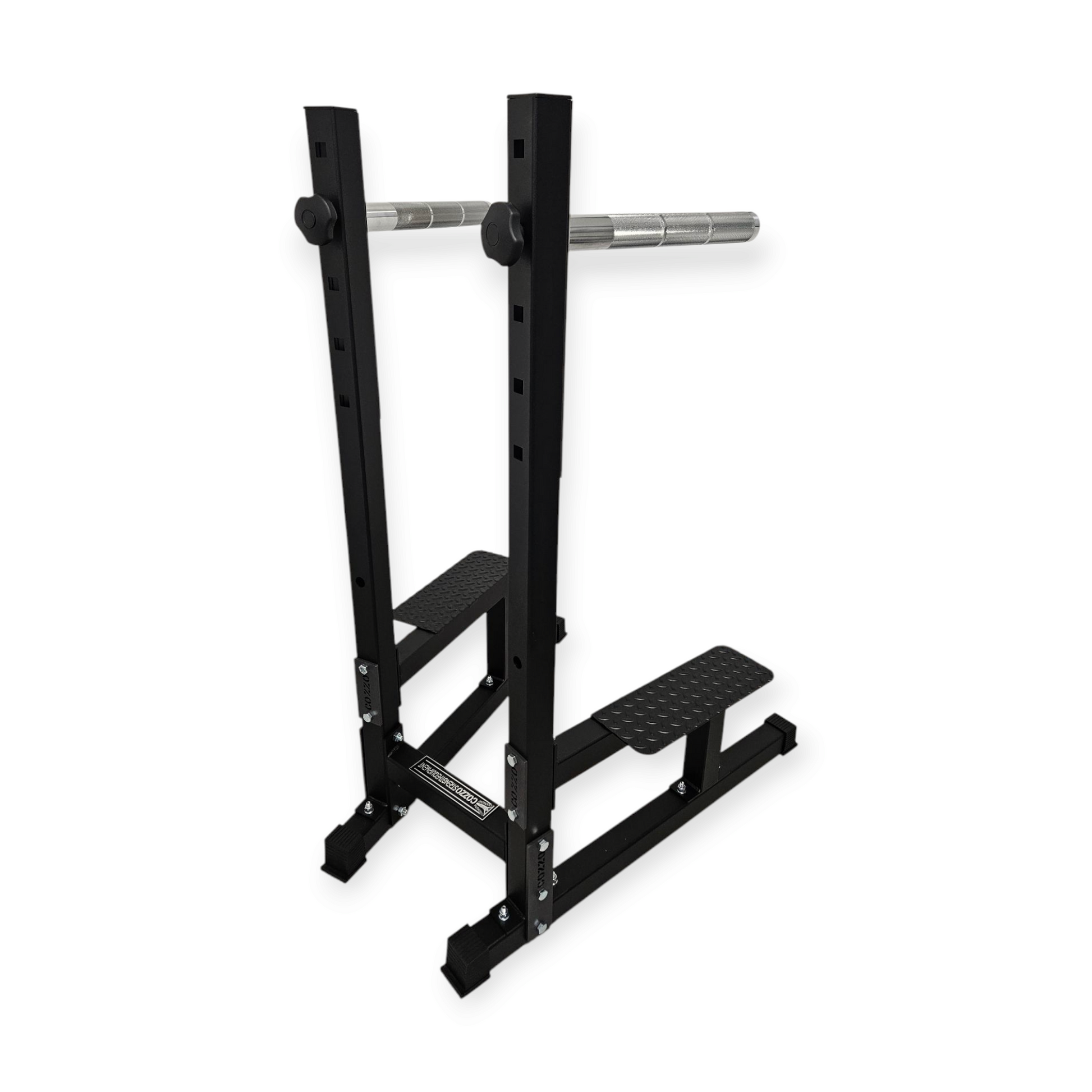 Dip Station Pro Gara 1.0 Cozzo Strength - Parallele 50mm Super Grip Streetlifting