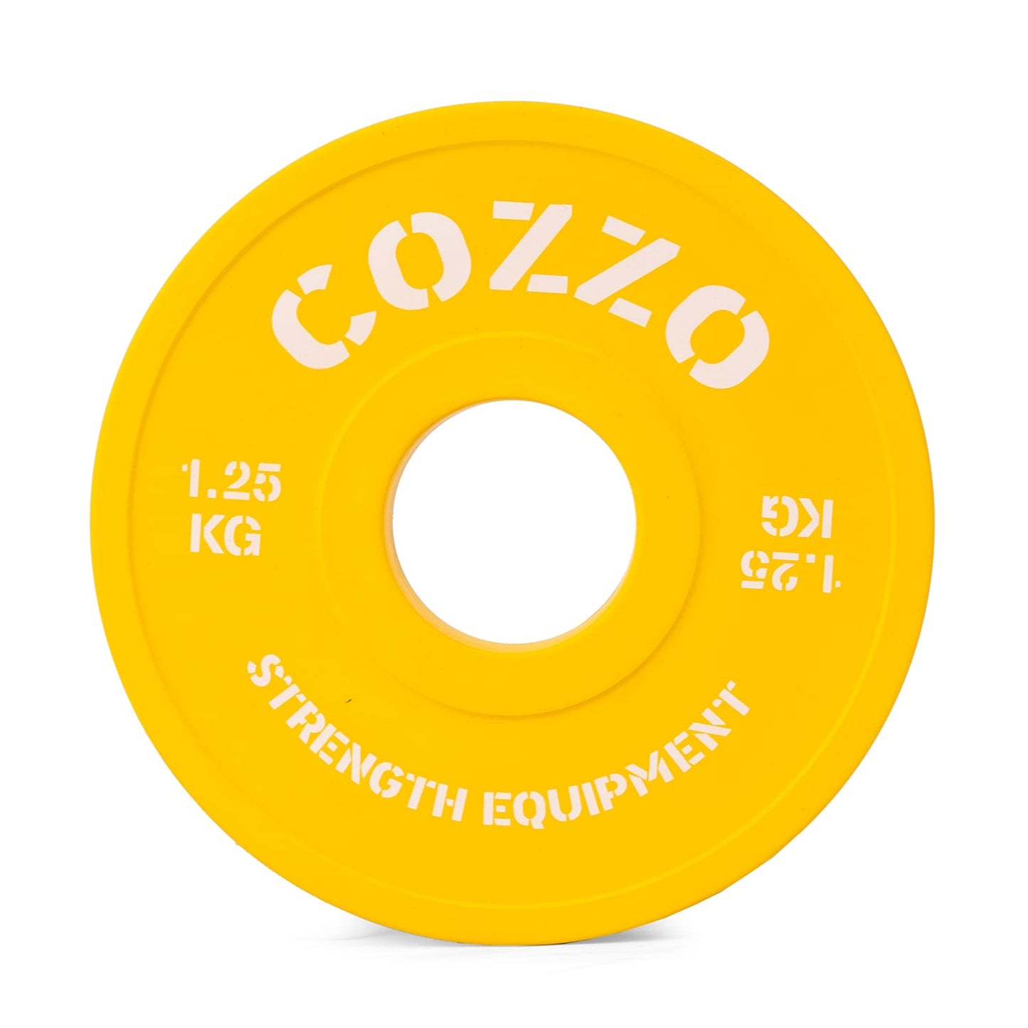 Disco 1,25 kg Gommato Cozzo Strength - Tolleranza 0,5% per Powerlifting e Streetlifting