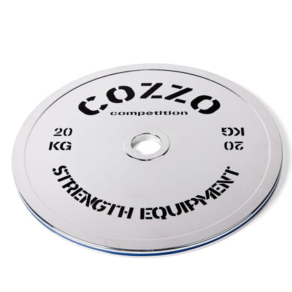 Disco 20 kg Acciaio Cromato Cozzo Strength - Spessore Slim per Carichi Pesanti