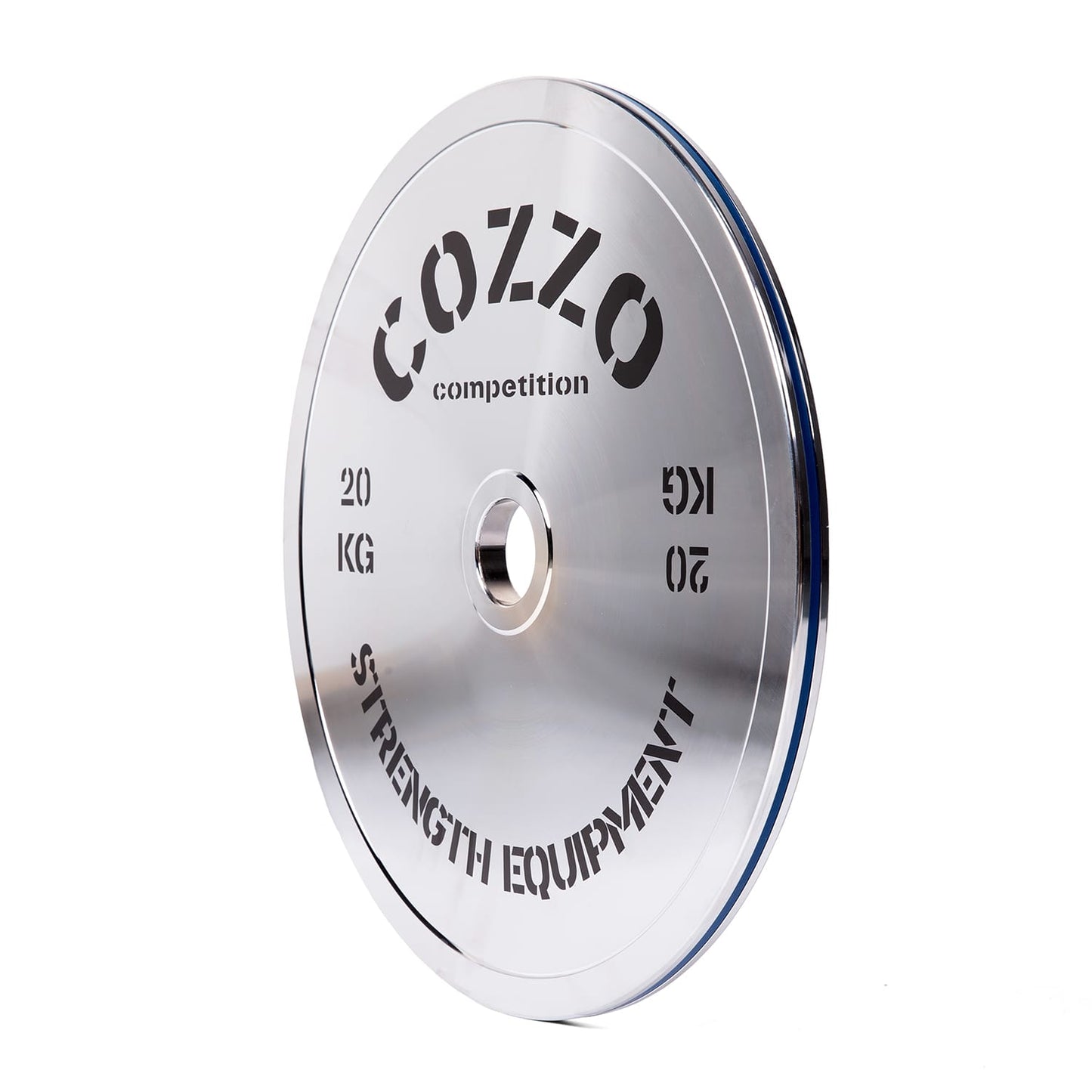 Disco 20 kg Cromato Calibrato Cozzo Strength - Piastra Acciaio Powerlifting