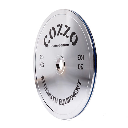 Disco 20 kg Cromato Calibrato Cozzo Strength - Piastra Acciaio Powerlifting