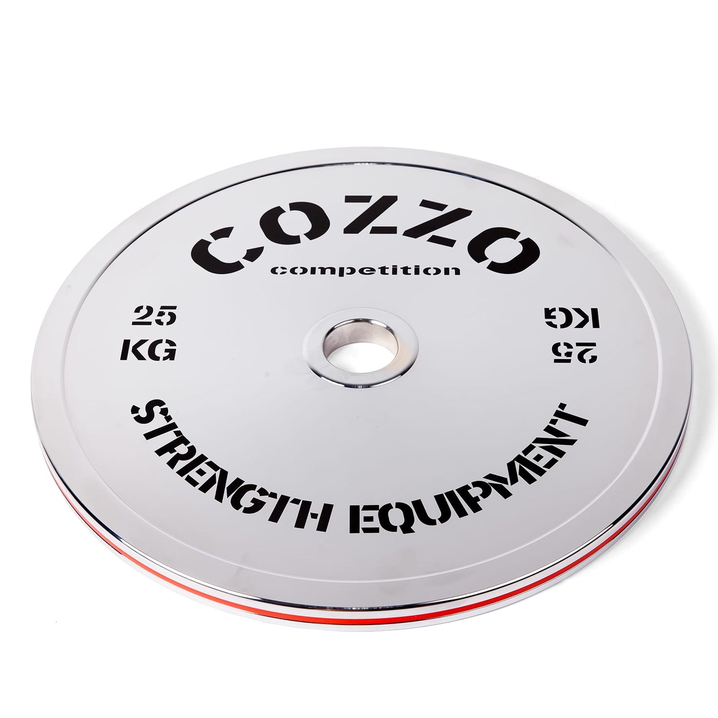 Disco 25 kg Acciaio Cromato Cozzo Strength - Massima Precisione e Calibrazion