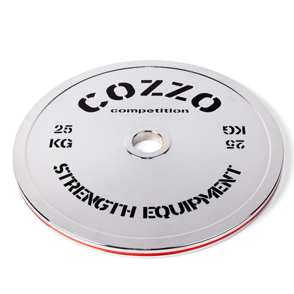 Disco 25 kg Acciaio Cromato Cozzo Strength - Massima Precisione e Calibrazion