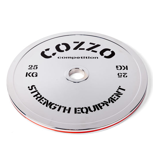 Disco 25 kg Acciaio Cromato Cozzo Strength - Massima Precisione e Calibrazion