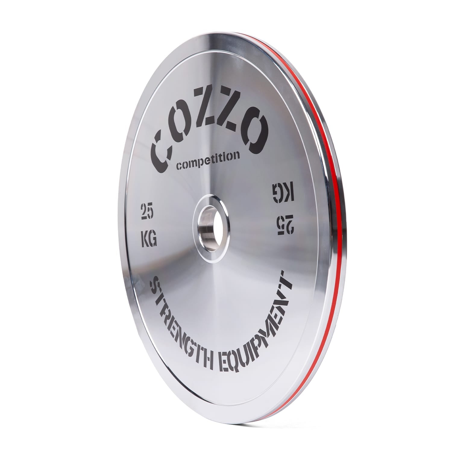 Disco 25 kg Cromato Calibrato Cozzo Strength - Disco Gara Standard IPf