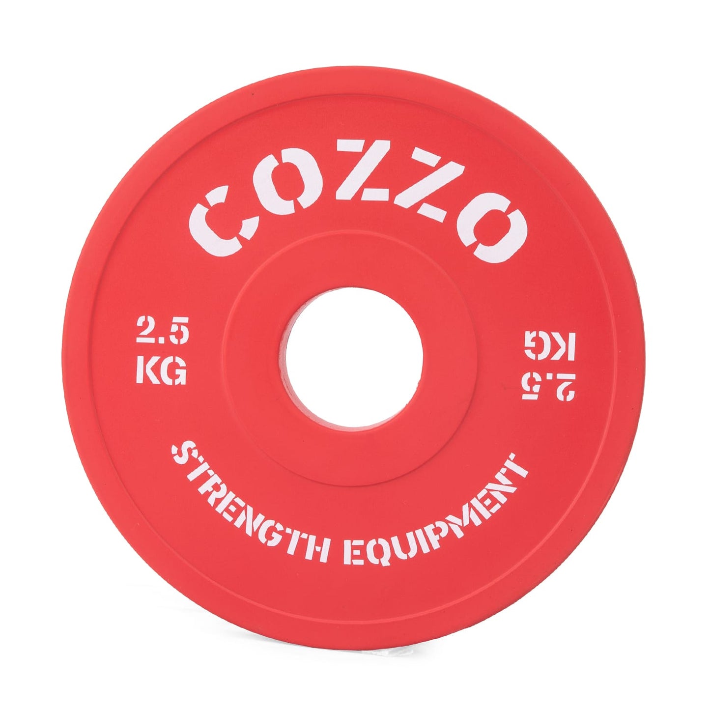 Disco 2,5 kg Gommato Cozzo Strength - Anima in Ferro e Protezione Bilanciere