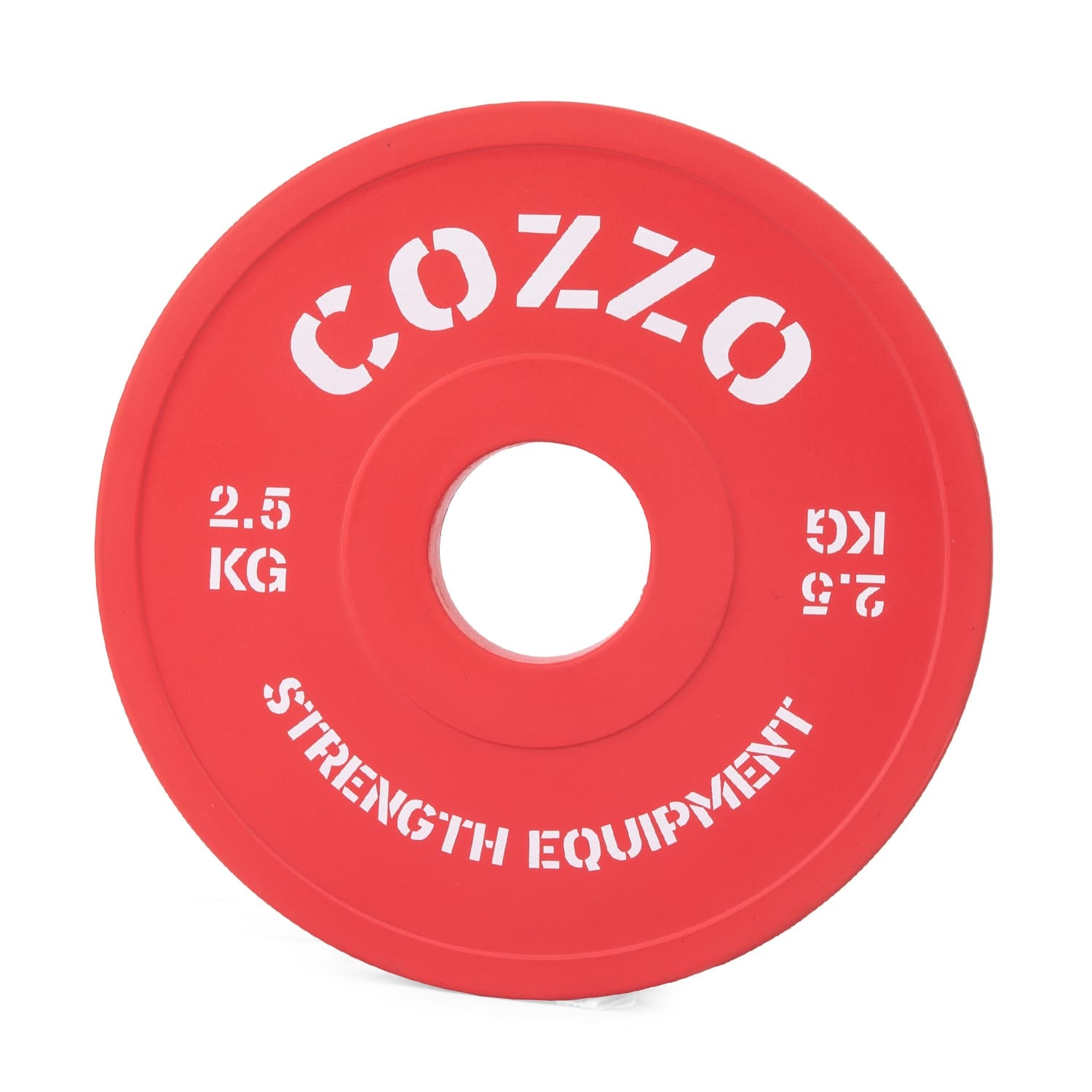 Disco 2,5 kg Gommato Cozzo Strength - Anima in Ferro e Protezione Bilanciere