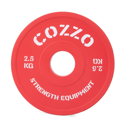Disco 2,5 kg Gommato Cozzo Strength - Anima in Ferro e Protezione Bilanciere