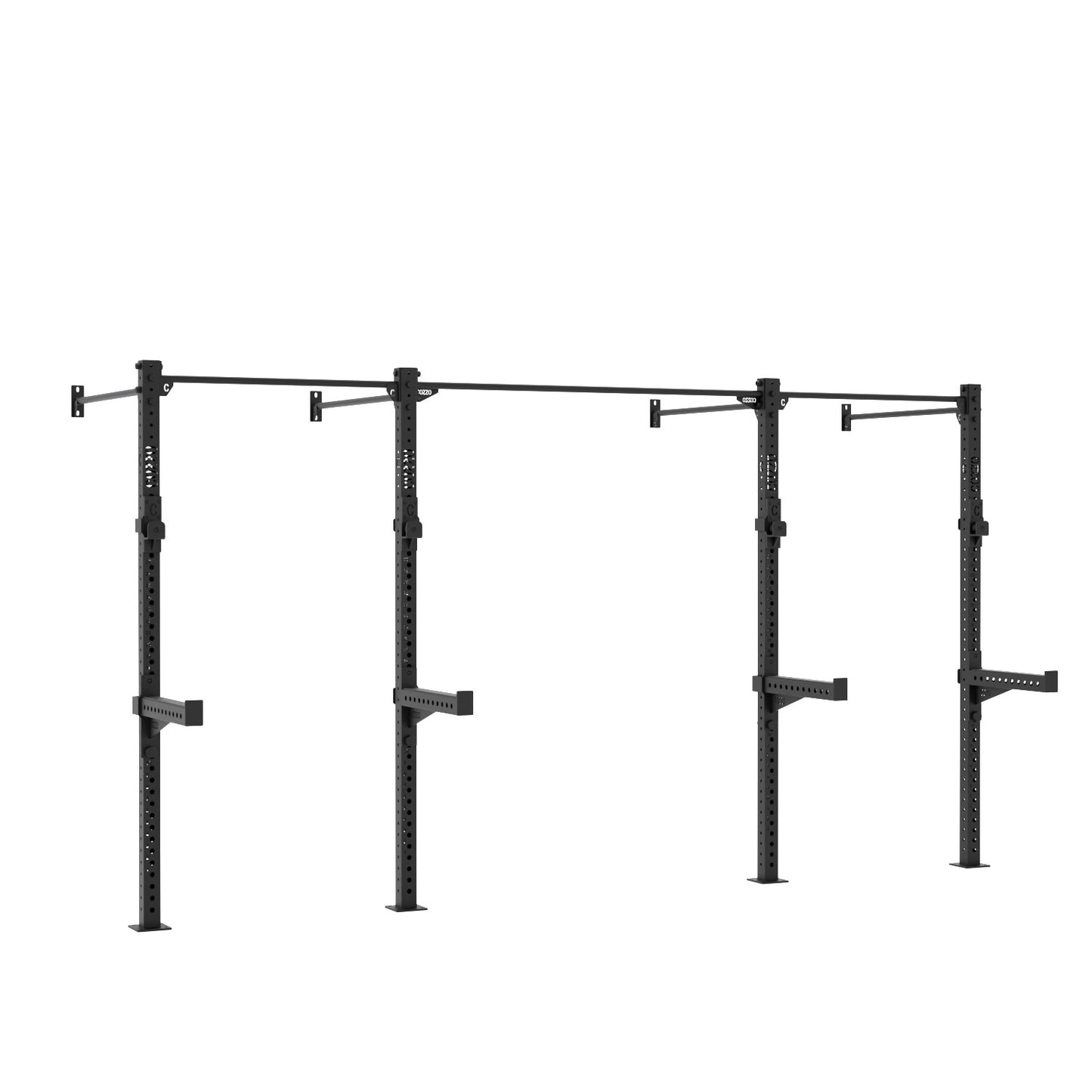 Half Rack Rig PRO Élite Doppio Cozzo Strength Equipment, struttura professionale per squat e trazioni con doppia postazione di allenamento Indoor e Outdoor.