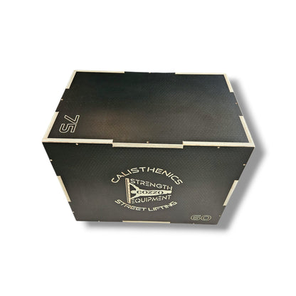 Plyo Box Standard Black Grip – Cozzo Strength Equipment
