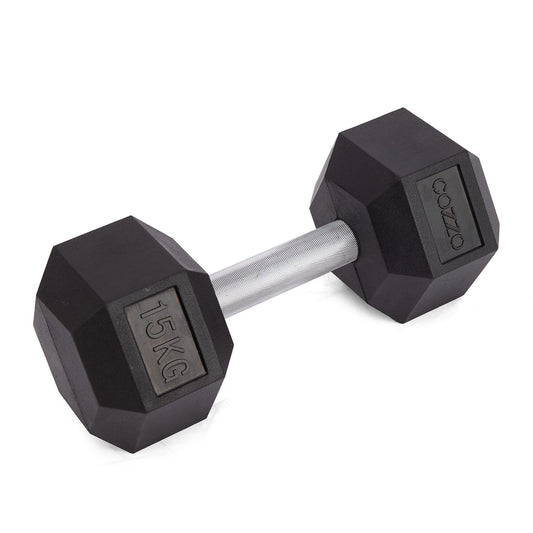 Manubrio Esagonale 15 kg Cozzo Strength - Manubrio Professionale per Bodybuilding