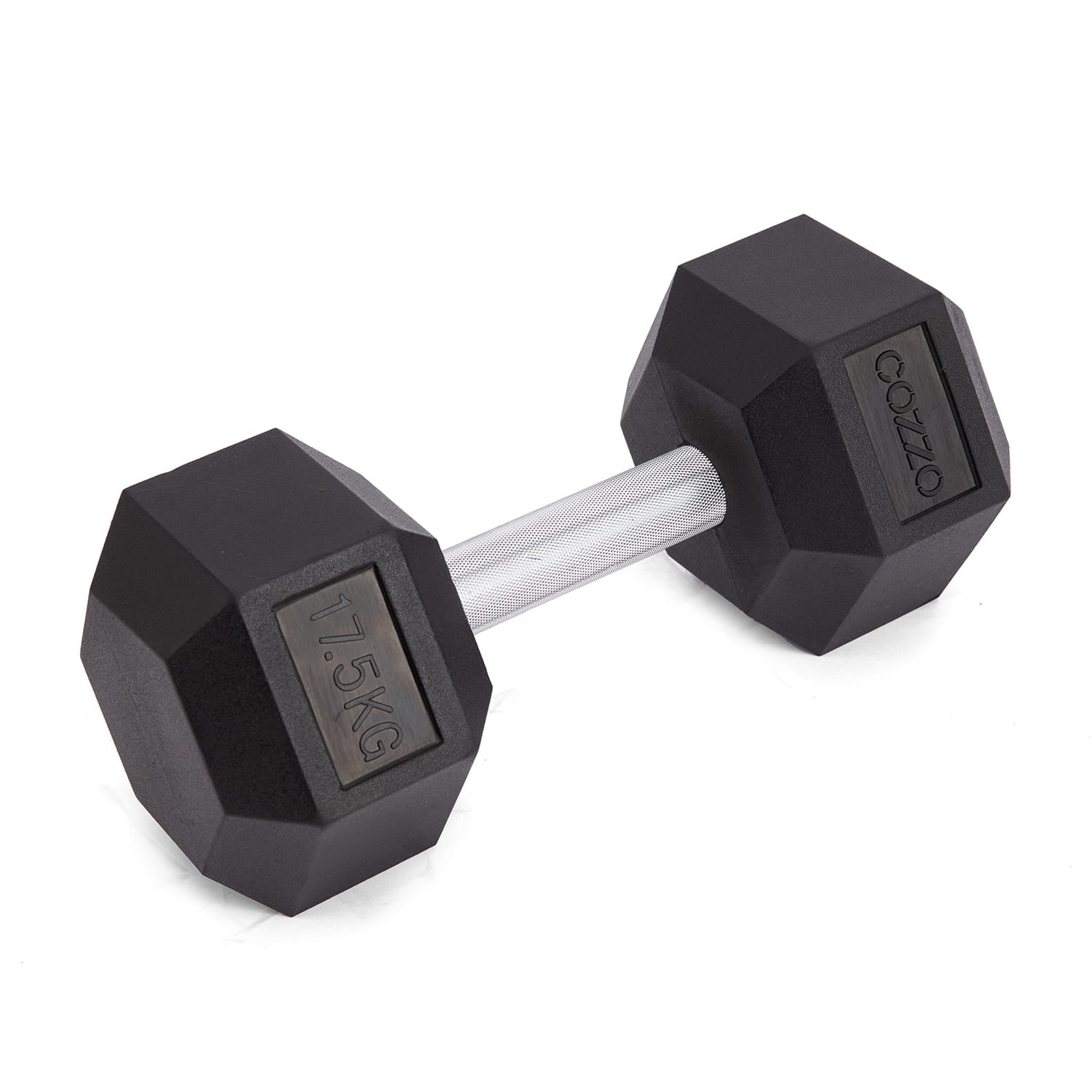 Manubrio Esagonale 17.5 kg Cozzo Strength - Hex Dumbbell Alta Resistenza