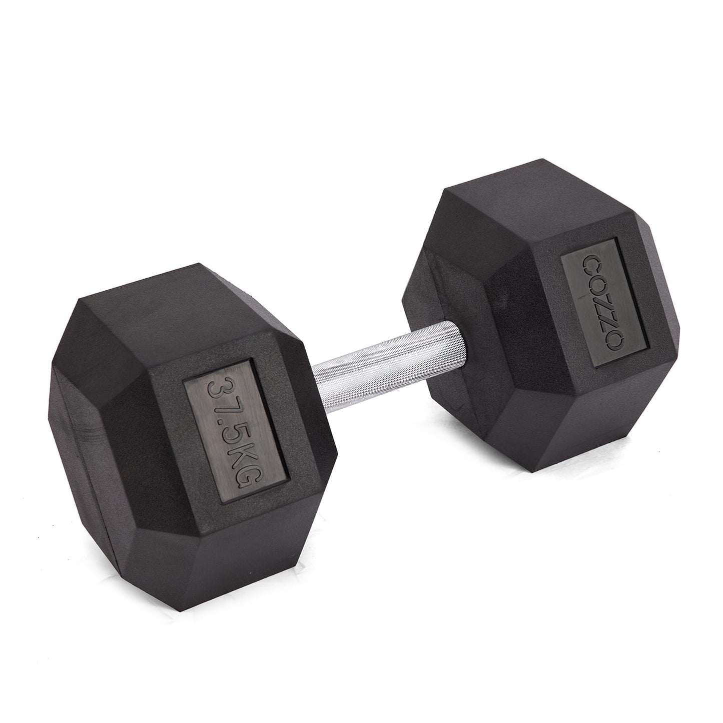 Manubrio Esagonale 37.5 kg Cozzo Strength - Manubrio Gommato Professionale