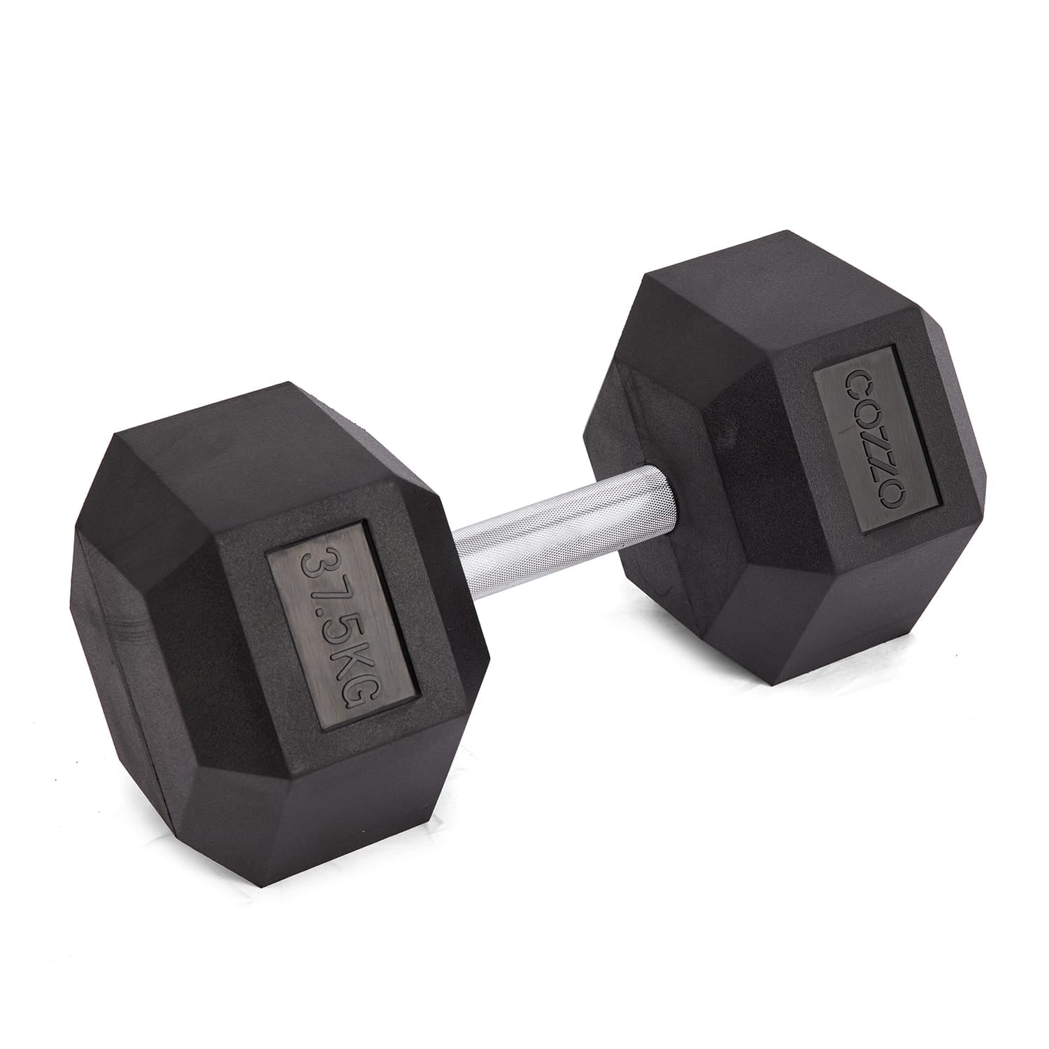 Manubrio Esagonale 37.5 kg Cozzo Strength - Manubrio Gommato Professionale