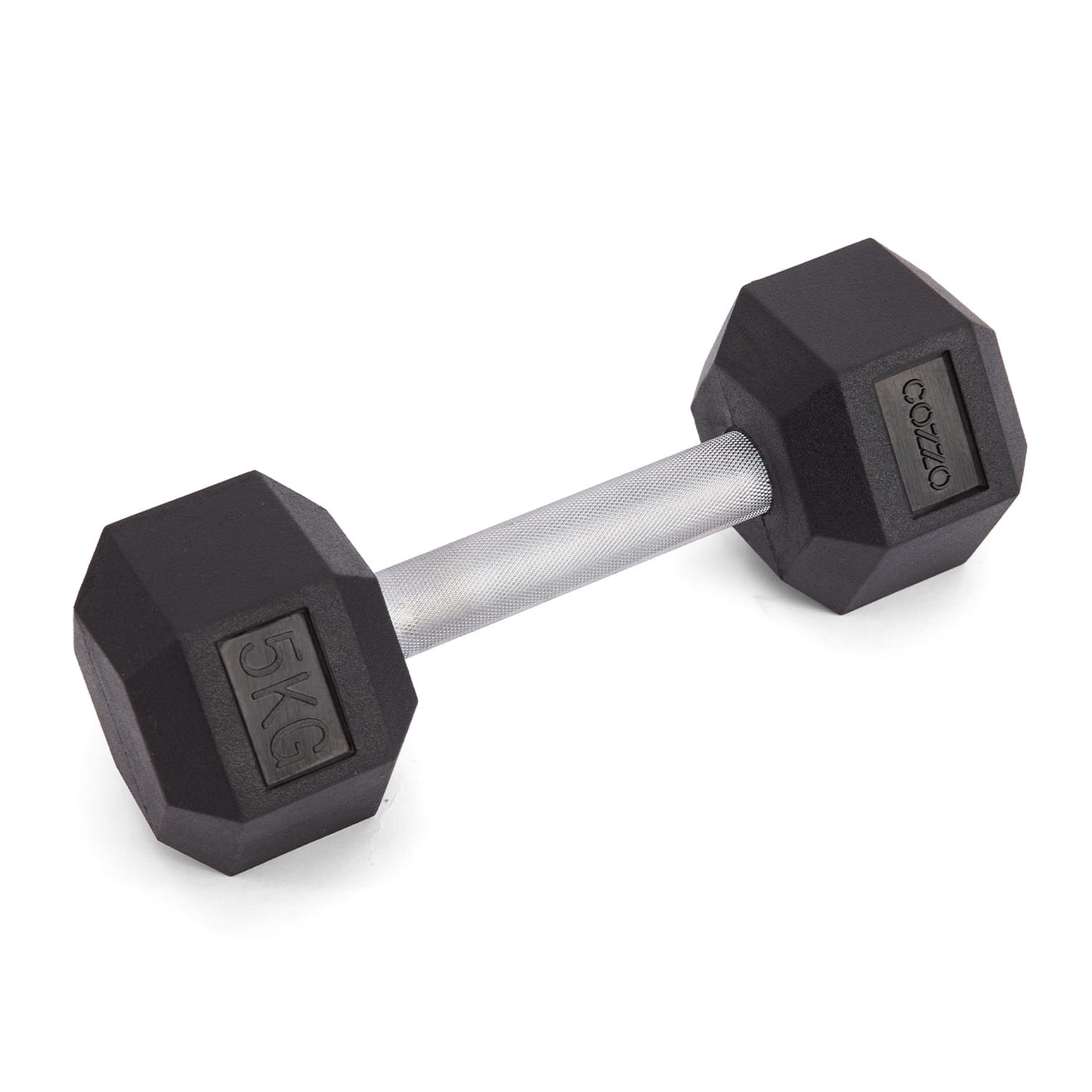 Manubrio Esagonale 5 kg Cozzo Strength - Coppia Manubri per Home Gym e Fitness