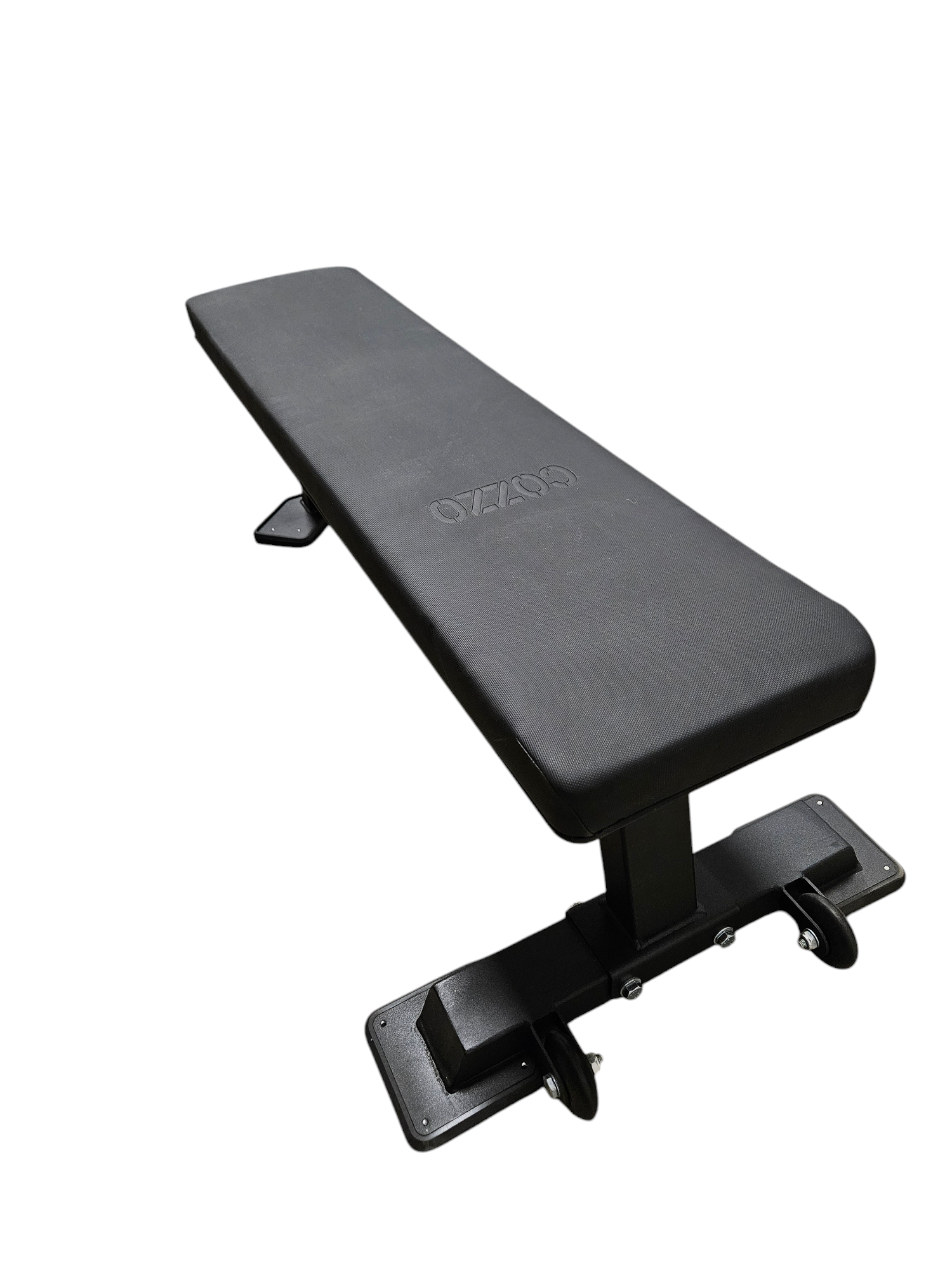 Panca Piana professionale Pro Élite Cozzo Strength Equipment, panca fissa da gara in acciaio rinforzato con imbottitura extra-larga per Powerlifting.