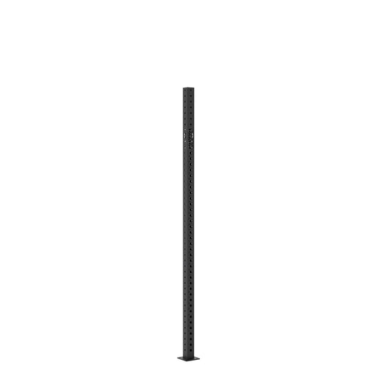 Pilastro verticale Outdoor Rig Pro Élite 75 Cozzo Strength Equipment in acciaio zincato, altezze disponibili 240cm, 260cm e 300cm per strutture d'allenamento esterne.