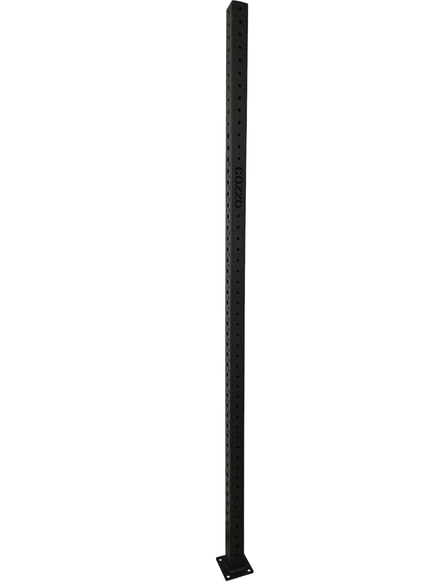 Pilastro verticale Rig Pro Élite 75 Cozzo Strength Equipment, altezza 260 cm in acciaio spessorato per Power Rack professionali e strutture da gara Indoor.