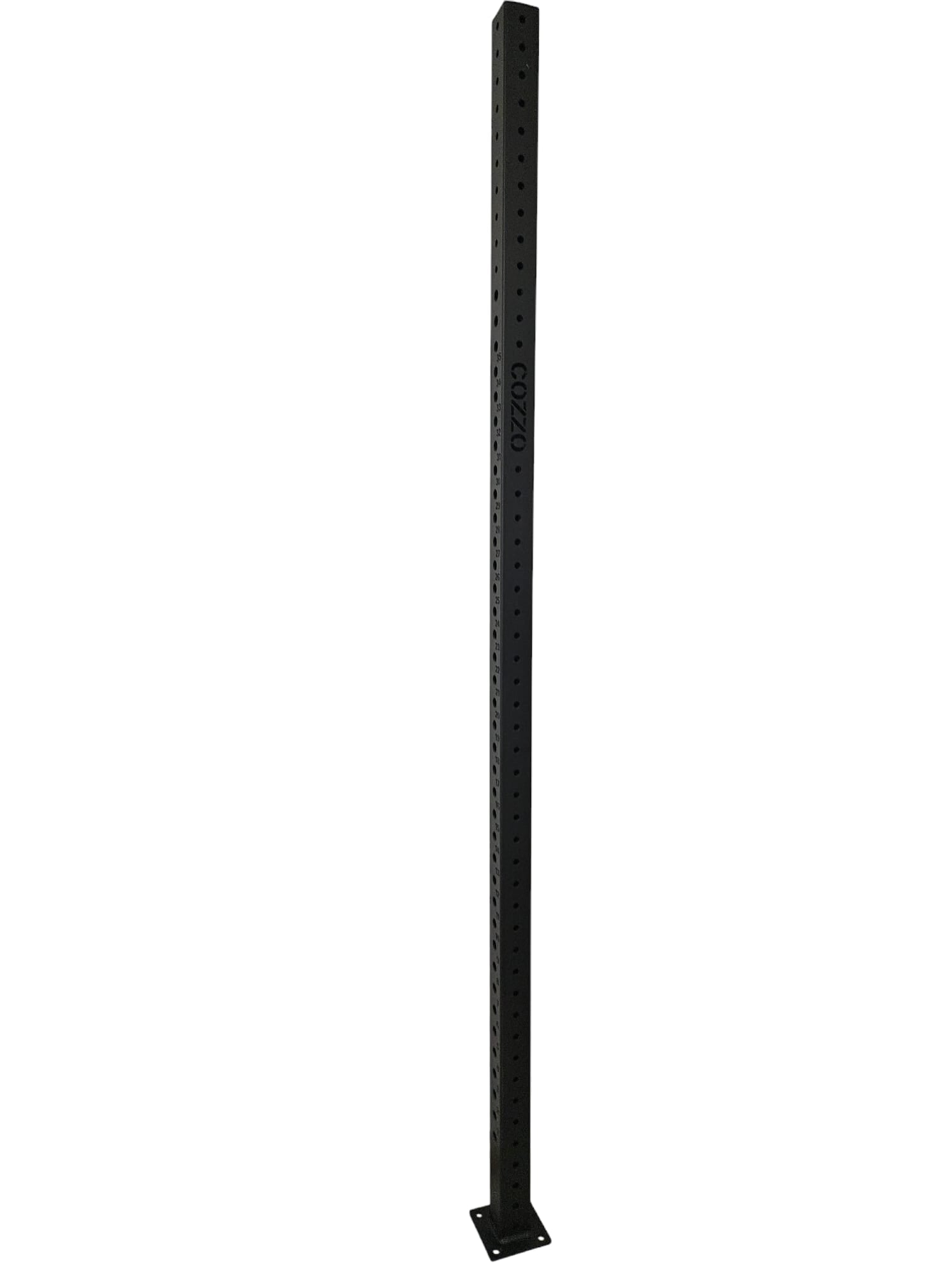 Pilastro verticale Rig Pro Élite 75 Cozzo Strength Equipment, altezza 260 cm in acciaio spessorato per Power Rack professionali e strutture da gara Indoor.