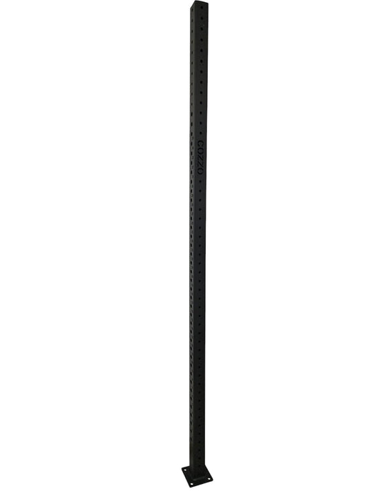 Pilastro verticale Rig Pro Élite 75 Cozzo Strength Equipment, altezza 260 cm in acciaio spessorato per Power Rack professionali e strutture da gara Indoor.